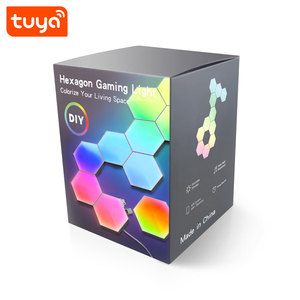 Luces LED hexagonales de 3W con WiFi, PST-HL03 RGBIC inteligente, <span class=keywords><strong>Alexa</strong></span>/Google Home - Product Image 6