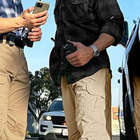 Pantalon de jogging tactique pour homme, mi-lourd, taille élastique, résistant à l'eau, Ripstop, séchage rapide, respirant, coupe droite, hiver, extérieur