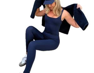 เสื้อกล้ามใส่เล่นโยคะเสื้อแขนกุดสีดำสำหรับผู้หญิงเสื้อกล้ามใส่เล่นกีฬาเล่นยิมฟิตเนสไซส์พิเศษออกแบบโลโก้ได้ตามต้องการ - Product Image 3