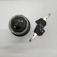 Interrupteur d'allumage 701/80184 701-80184 70180184 pour pelle hydraulique JCB140 JS130 JCB220 et chargeuse-pelleteuse avec 2 clés