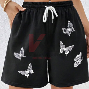 Pantalones cortos de verano personalizados para mujer, ropa de calle, conjuntos de pantalones cortos de yoga y gimnasio, pantalones cortos de algodón de talla grande para motorista, diseños personalizados, pantalones cortos de Yoga a la moda - Product Image 3