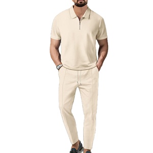 Survêtements de sport pas cher personnalisés de qualité supérieure stock personnalisé prêt à expédier survêtements respirants pour hommes pour le jogging - Product Image 1