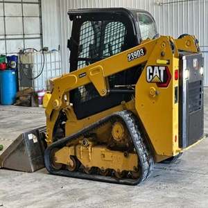 2021 CAT 239D3 Minicargador 98HP 750 Horas Bomba de motor de especificaciones completas Caja de cambios PLC 8 Ton Carga nominal Track Drive Usado Muy bueno - Product Image 4