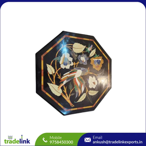 Marble handicraft Dining <b>Table</b> with Timeless Elegance Inlay Marble Top <b>for</b> Home Living Room Furniture on <b>Sale</b> - Product Image 5