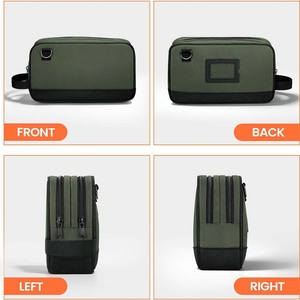 High Quality Dual Compartment Tool Bag | <b>Heavy</b> <b>Duty</b> Polyester Storage Pouch | Waterproof <b>Zipper</b> Organizer Case with Carry Handle - Product Image 3