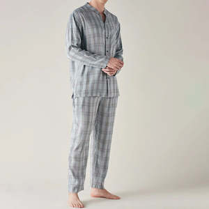 Conjunto de Pijama Térmico para Hombre, Algodón y Poliéster de Alta Calidad, Camiseta de Manga Larga y Pantalones, Talla Grande, Felpa Transpirable - Product Image 4