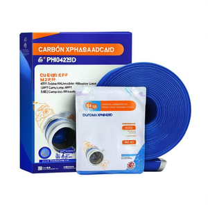 Tuyau d'évacuation DuroMax XPH0425D 4 po x 25 pi pour pompe à eau avec raccord NPT Camlock - Product Image 2
