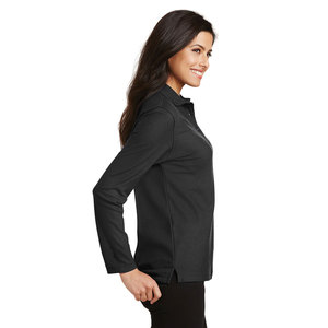 <b>Ladies</b> Performance Long-Sleeve <b>Polo</b> <b>Shirts</b> <b>Ladies</b> Podium Long Sleeve Pique Cotton <b>Polo</b> <b>Shirt</b> - Product Image 3