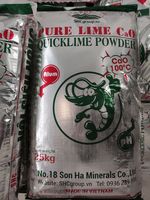 80% CaO chaux rapide pour l'agriculture crevettes poisson Aqualime Vietnam origine exportation usine emballage personnalisé