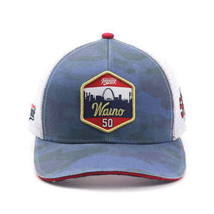 Venta al por mayor de gorra de béisbol personalizada unisex Oxford 6 paneles digital impreso transpirable impermeable 100% algodón adulto para deportes al aire libre - Product Image 1