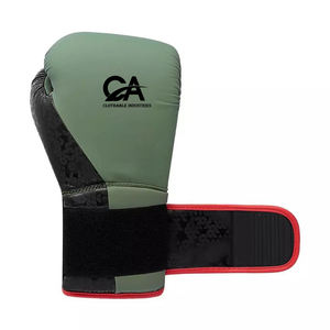 Guantes de boxeo con cordones ganadores de alta calidad, logotipo personalizado, guantes de boxeo de entrenamiento de competición para adultos de piel de vaca ganadora - Product Image 2