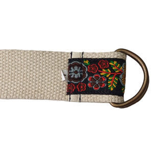 เข็มขัดผ้าไนลอนถักแจ็คการ์ดแข็งปรับได้สำหรับทุกเพศ - Product Image 5