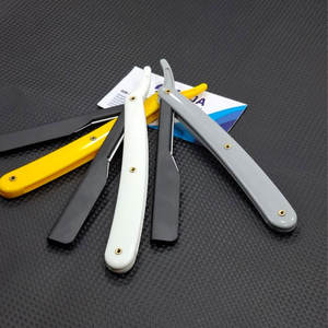 Navaja de Afeitar Profesional con Mango de Plástico, Navaja de Afeitar Clásica para Barbería y Uso Doméstico - Product Image 4