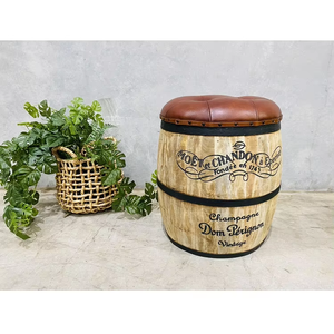 Barril de madera tradicional Mini barril de cerveza con boquilla dispensadora para uso en fiestas en casa contenedor de almacenamiento decorativo Vintage - Product Image 1