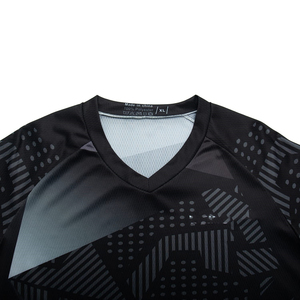 Maillot de cyclisme unisexe pour adultes MTB Life UPF30+ Vêtements de sport à séchage rapide et respirants - Product Image 4