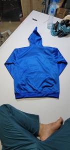 เสื้อฮู้ดแขนยาวแบบสวมหัวลำลองสำหรับผู้ชายเสื้อมีฮู้ดพิมพ์โลโก้พิมพ์ซับลิเมชันออกแบบใหม่ - Product Image 3