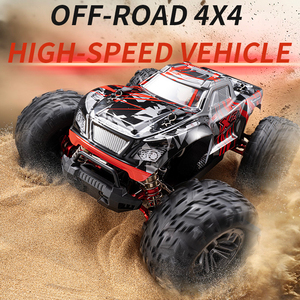 รถบังคับวิทยุ F14017A ขนาด 1/14 ความเร็วสูง แบบไม่มีแปรงถ่าน ขับเคลื่อน 4 ล้อ ล้อใหญ่ รุ่น <span class=keywords><strong>Bigwheel</strong></span>  2.4Ghz ของเล่นรถแข่งบังคับวิทยุ ของขวัญ - Product Image 3