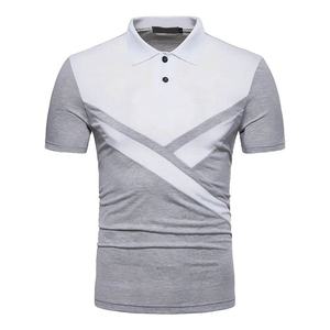 Golf pour hommes de style personnalisé pour polos T-shirts décontracté uni 100% coton à manches courtes et brodé sur mesure - Product Image 1