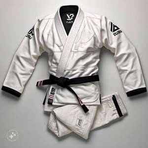Logo personnalisé de haute qualité 100% coton Jiu Jitsu Gi et Judo Gi Garde éruption cutanée à bas prix pour adultes unisexes vêtements d'arts martiaux - Product Image 6