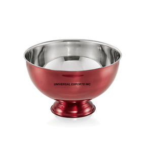 Tableware Chocolate <b>Bowl</b> Silver And <b>Red</b> Finished Sweet <b>Bowl</b> Customized Size Designer New Chocolate <b>Bowl</b> - Product Image 1