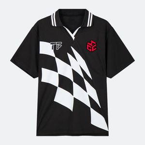 تي في مخصص الشارع الشهير أوم قمصان كرة القدم تسامي الموضة تحقق نمط الرجال لكرة القدم جيرسي - Product Image 2