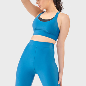 Soutien-gorge de sport sans couture à soutien élevé à vendre Pakistan Soutiens-gorge d'entraînement fabriqués en usine et soutien-gorge de sport - Product Image 2