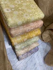 Tissu de brocart de qualité supérieure Textile tissé de haute qualité pour les vêtements, la décoration intérieure et les conceptions personnalisables de tapisserie d'ameublement, couleurs 100% - Product Image 4