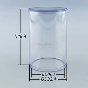 Redondo 48*33mm como cubierta <span class=keywords><strong>de</strong></span> polvo transparente <span class=keywords><strong>de</strong></span> <span class=keywords><strong>plástico</strong></span> tapas <span class=keywords><strong>de</strong></span> ajuste <span class=keywords><strong>de</strong></span> <span class=keywords><strong>fricción</strong></span> - Product Image 6