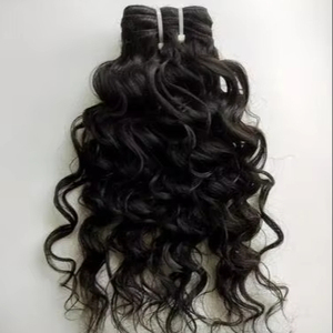 Extensiones de Cabello Humano Virgen Remy 100% a Granel, Doble Trama a Máquina, 100 Gramos, Crudo Sin Procesar, Cutícula Alineada, Tejido Indio de Alta Calidad - Product Image 1