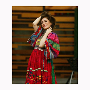 Nuevo vestido kuchi afgano, vestido afgano, ropa afgana kuchi Nomad Gypsy vestido producto a la venta - Product Image 5