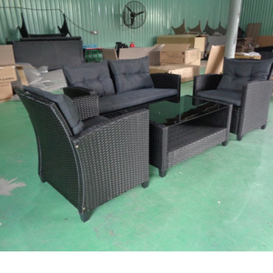 Langet 4 pièces ensemble canapé en osier Design moderne sécurité de haute qualité emballé dans la boîte en carton fabrication du Vietnam - Product Image 6