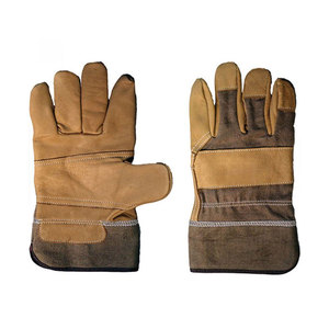 Gants de travail de haute qualité à prix avantageux, en cuir durable, gants de sécurité pour le travail - Product Image 1