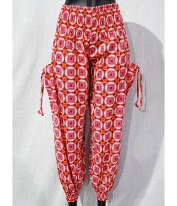 Customized <b>Women's</b> <b>Summer</b> Eco-Friendly Breathable Cotton <b>Trousers</b> High-Waisted Loose Fit Flat Front Streetwear Elastic Waist - Product Image 1