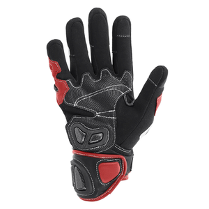 Genuine Leather Motorbike <b>Gloves</b> Carbon Fiber Protection <b>Touchscreen</b> Compatibility for Outdoor Sports Cycling Riding Plain - Product Image 3