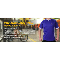 T-shirts de sport pour hommes les plus vendus, légers, écologiques, anti-plis, séchage rapide, respirants, vente en gros, couleur unie