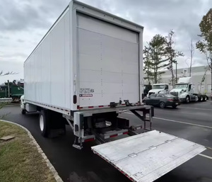 Camión de Caja Hino 268 de 2020, Bien Mantenido, 26 pies, Sin CDL, Plataforma Elevadora, Entrega Global - Product Image 4