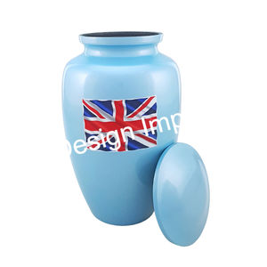 Urne funéraire de souvenir de cendres de martyr de l'armée de l'air royale de bonne qualité urnes en laiton pour adultes et animaux de compagnie urnes de crémation en gros - Product Image 4