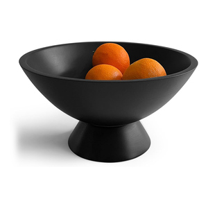 Cuenco de Pedestal de madera antiguo Blanco clásico, madera de Mango, frutero personalizado hecho a mano, decoración de mesa, centro de mesa, precio asequible - Product Image 6