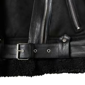 Vente chaude manteau d'hiver pour femmes veste en cuir Durable de haute qualité tissu épaissi Shipments-LWK-WLJ-10004 rapide - Product Image 6