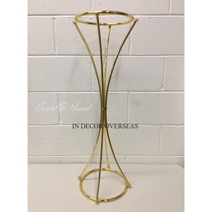 Accesorios de decoración de boda hechos con alambre de Metal de excelente calidad con recubrimiento en polvo de Color blanco soporte Harlow del fabricante indio - Product Image 6