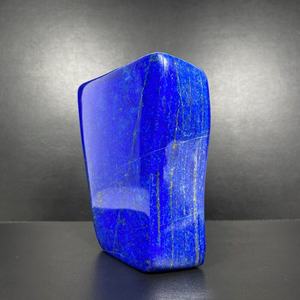 Pierre de guérison en Lapis Lazuli, forme libre, cristaux de forme gratuite, pierre précieuse en Lapis bleu clignotant pour la décoration de la maison, vente en gros - Product Image 3