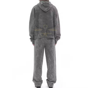 Vente en gros de survêtements délavés à l'acide meilleure qualité pas cher pour hommes - Product Image 5