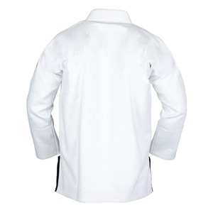Vêtement d'arts martiaux en gros, uniforme de judo en polyester/coton, léger, tissage perlé, respirant, séchage rapide, logo personnalisé - Product Image 5