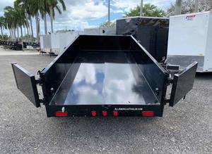 Nouvelle remorque hydraulique de ferme à vendre couleur poids vierge dimension PJ 5X10 remorque à benne basculante 3.5 tonnes D5102 prêt pour l'exportation maintenant - Product Image 4