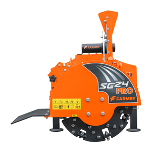 Broyeurs de souches PTO à 3 points PRO avec deux ressorts de torsion, indicateur de vitesse et 34 dents en carbure - Product Image 2