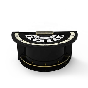 <b>High</b> <b>Quality</b> Luxury <b>Blackjack</b> <b>Table</b> Fully Customisable Cup Holders for Casinos Home Gaming Bulk Manufacturer Pricing Available - Product Image 6