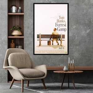 Póster Moderno de Forrest Gump con Marco Negro para Decoración de Pared - Product Image 1