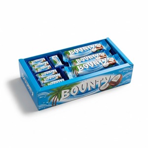 Barras de chocolate con leche rellenas de coco Bounty, paquete doble, suministro a granel, embalaje OEM disponible para compradores globales - Product Image 3