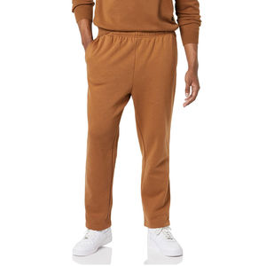 Pantalons de survêtement décontractés pour hommes, respirants, légers, taille mi-haute, coupe droite, motif uni, vêtements tendance, prix bas en stock - Product Image 4