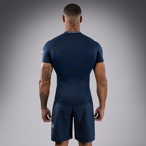 Ensemble Rashguard de Compression Homme Jiu Jitsu MMA BJJ Imprimé Personnalisé Court Écologique Séchage Rapide Extensible Léger - Product Image 2